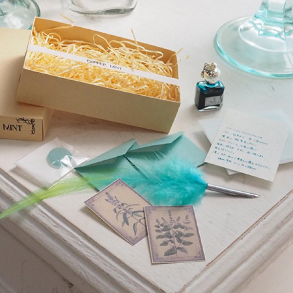 画像2: ミニチュア文具セット　Pepper Mint (2)